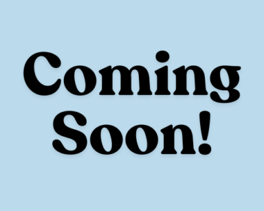 Coming Soon